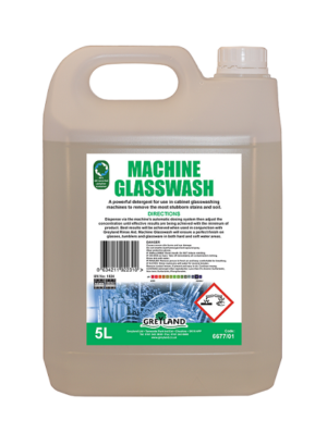 Machine Glasswash 5ltr